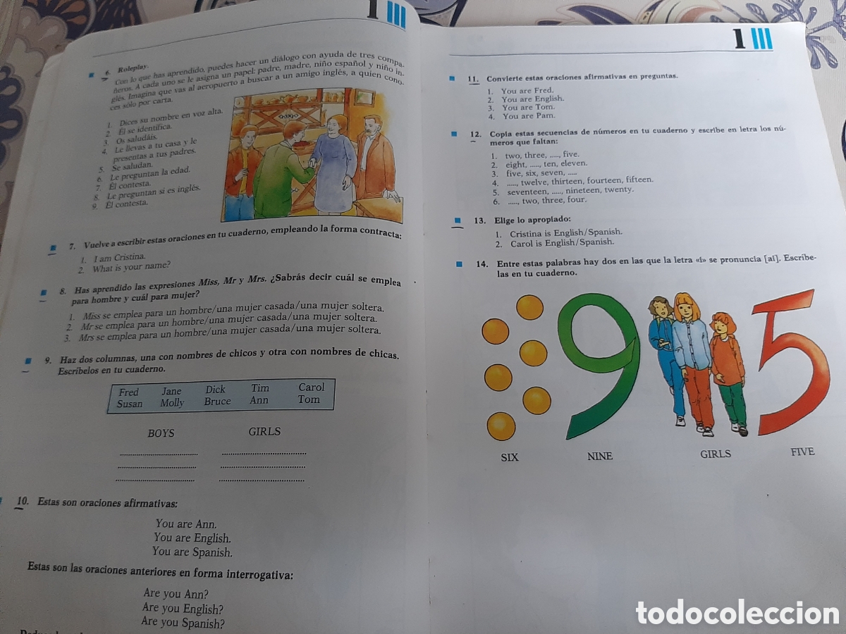 Libros de segunda mano: 6&deg; ANAYA LIBRO INGL&Eacute;S EGB 1988 - Foto 8