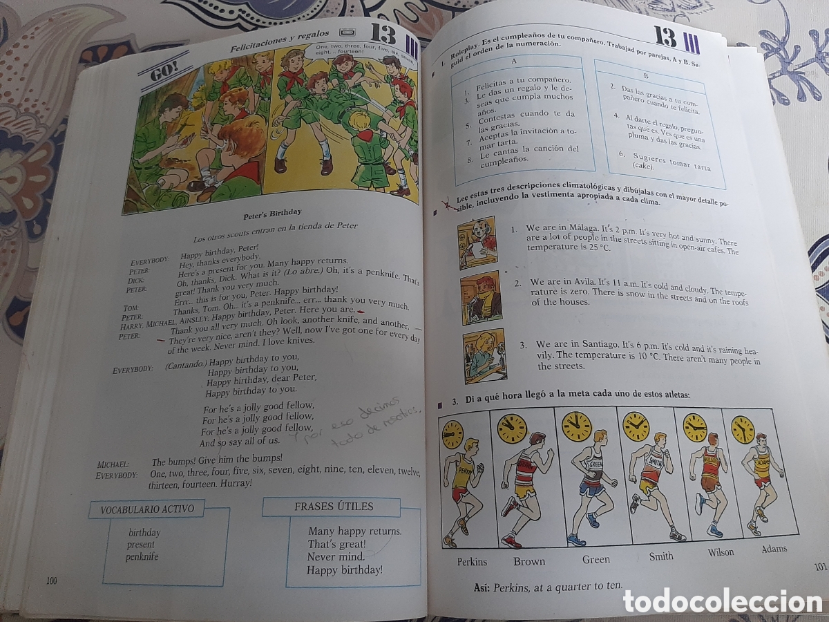 Libros de segunda mano: 6&deg; ANAYA LIBRO INGL&Eacute;S EGB 1988 - Foto 14