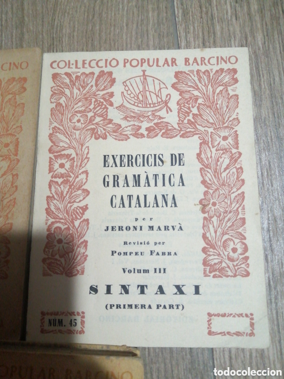 Libros de segunda mano: Exercicis de gram&agrave;tica catalana (serie completa) - Foto 4