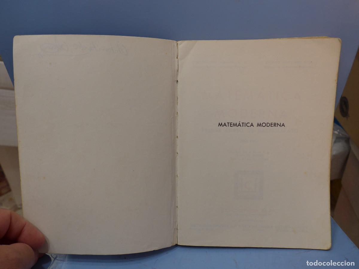 Libros de segunda mano: MATEMATICA MODERNA 1&deg; DE BACHILLERATO EDICIONES S. M. - Foto 6