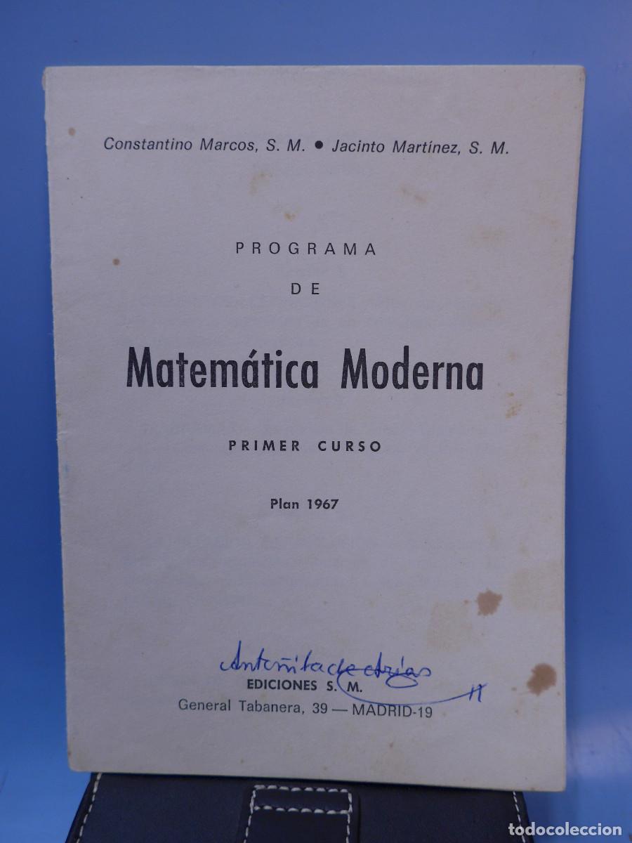Libros de segunda mano: MATEMATICA MODERNA 1&deg; DE BACHILLERATO EDICIONES S. M. - Foto 10