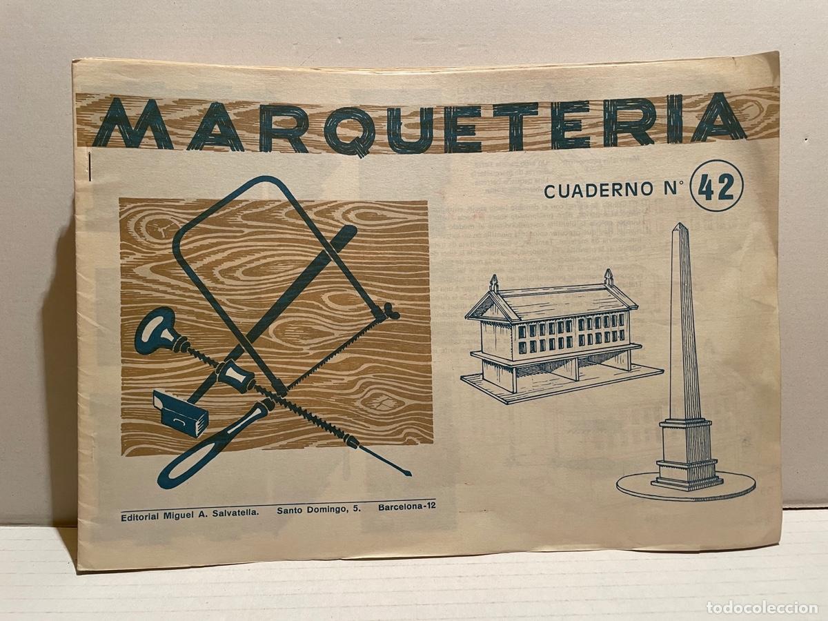 Libros de segunda mano: CUADERNO MARQUETER&Iacute;A DE SALVATELLA - Varios modelos - Foto 1