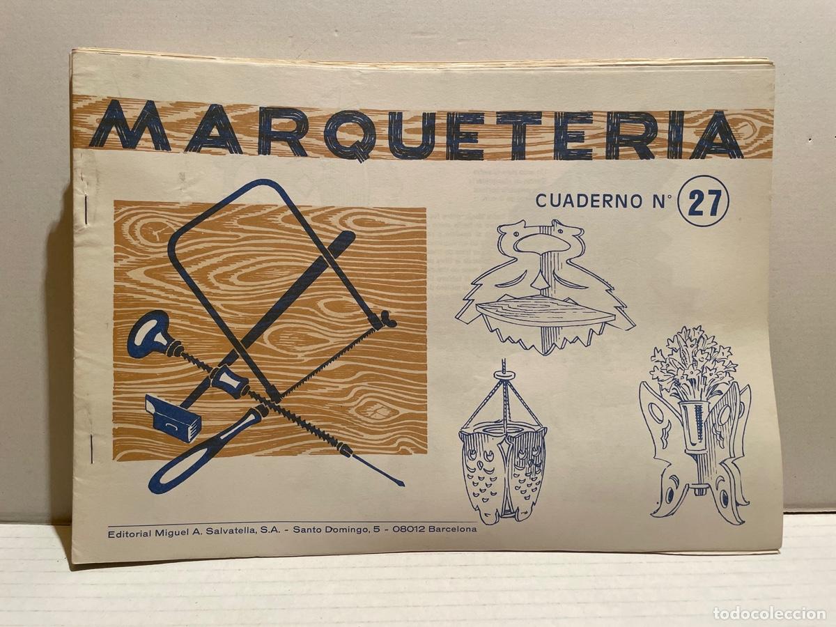 Libros de segunda mano: CUADERNO MARQUETER&Iacute;A DE SALVATELLA - Varios modelos - Foto 2
