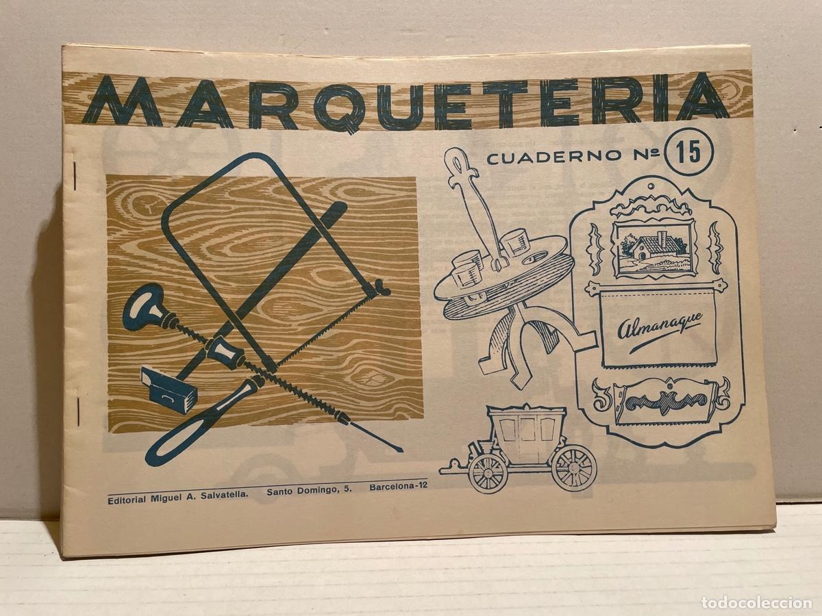 Libros de segunda mano: CUADERNO MARQUETER&Iacute;A DE SALVATELLA - Varios modelos - Foto 3