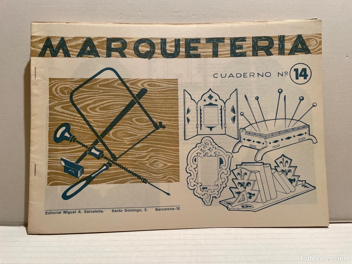 Libros de segunda mano: CUADERNO MARQUETER&Iacute;A DE SALVATELLA - Varios modelos - Foto 1