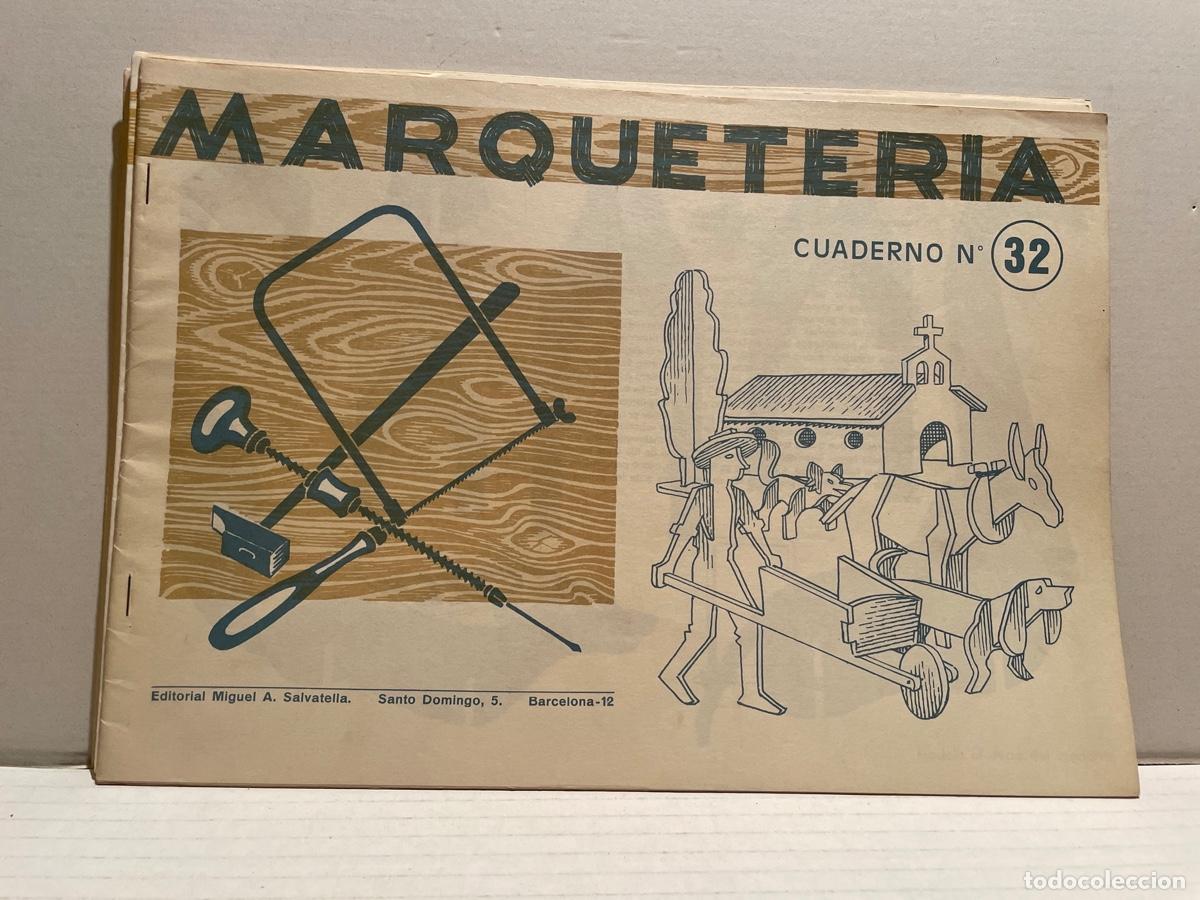 Libros de segunda mano: CUADERNO MARQUETER&Iacute;A DE SALVATELLA - Varios modelos - Foto 5
