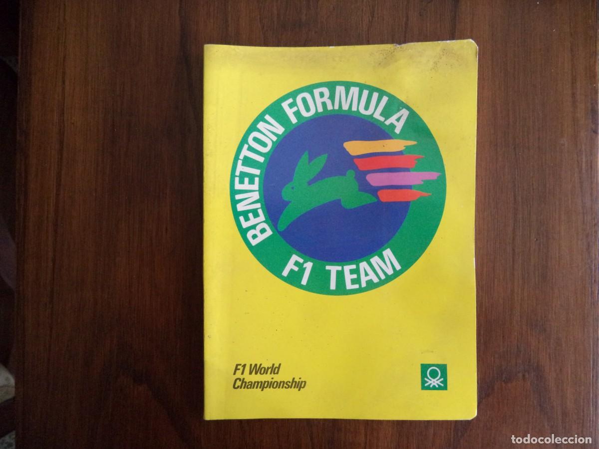 Libros de segunda mano: Cuaderno de escritura ,sin usar. Benetton Formula E1 Team. - Foto 1