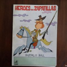 Libros de segunda mano: CUADERNO DE ESCRITURA ,SIN USAR. HEROES EN ZAPATILLAS. BUFALO BILL .CENTAURO.. Lote 387818594