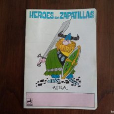 Libros de segunda mano: CUADERNO DE ESCRITURA ,SIN USAR. HEROES EN ZAPATILLAS. ATILA .CENTAURO.. Lote 387820399