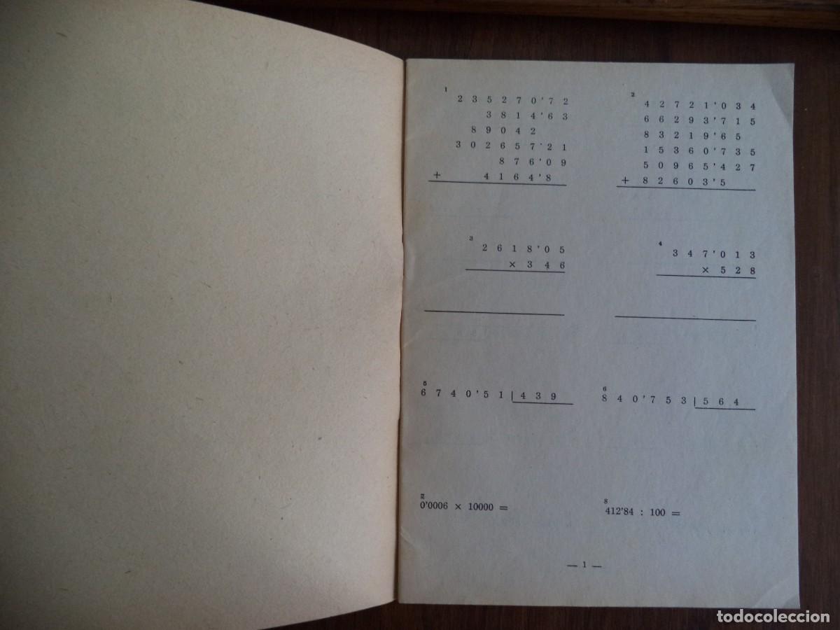 Libros de segunda mano: Cuaderno Rubio problemas 6A , sin usar. - Foto 2