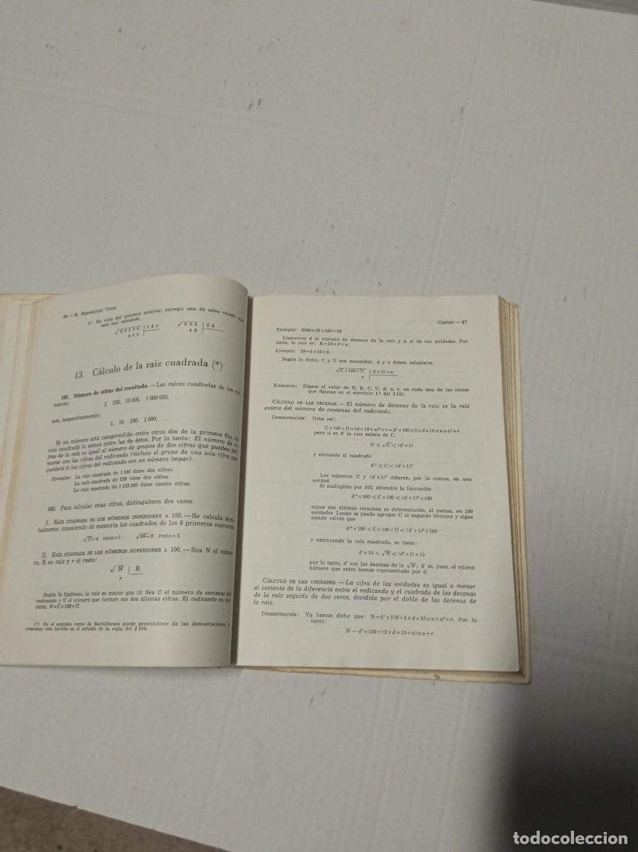 Libros de segunda mano: CANON segundo curso de matem&aacute;ticas - R. Rodr&iacute;guez Vidal - Teide - Foto 3