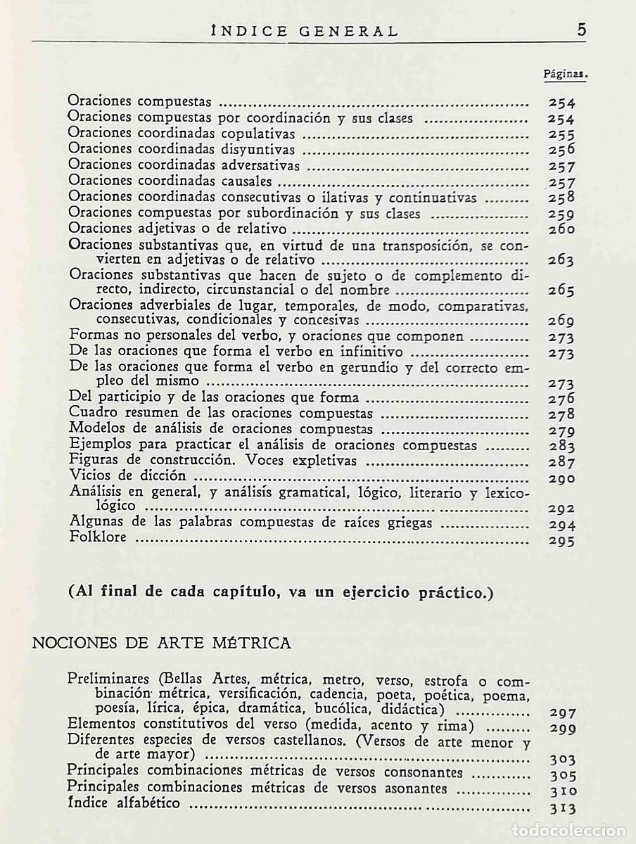 Libros de segunda mano: An&aacute;lisis gramatical (Luis Miranda Podadera) Editorial Hernando - Foto 4