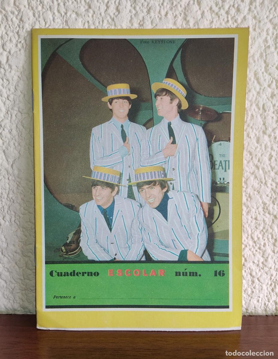 Libros de segunda mano: Cuaderno escolar N&ordm;16 The Beatles 1964 - Foto 1