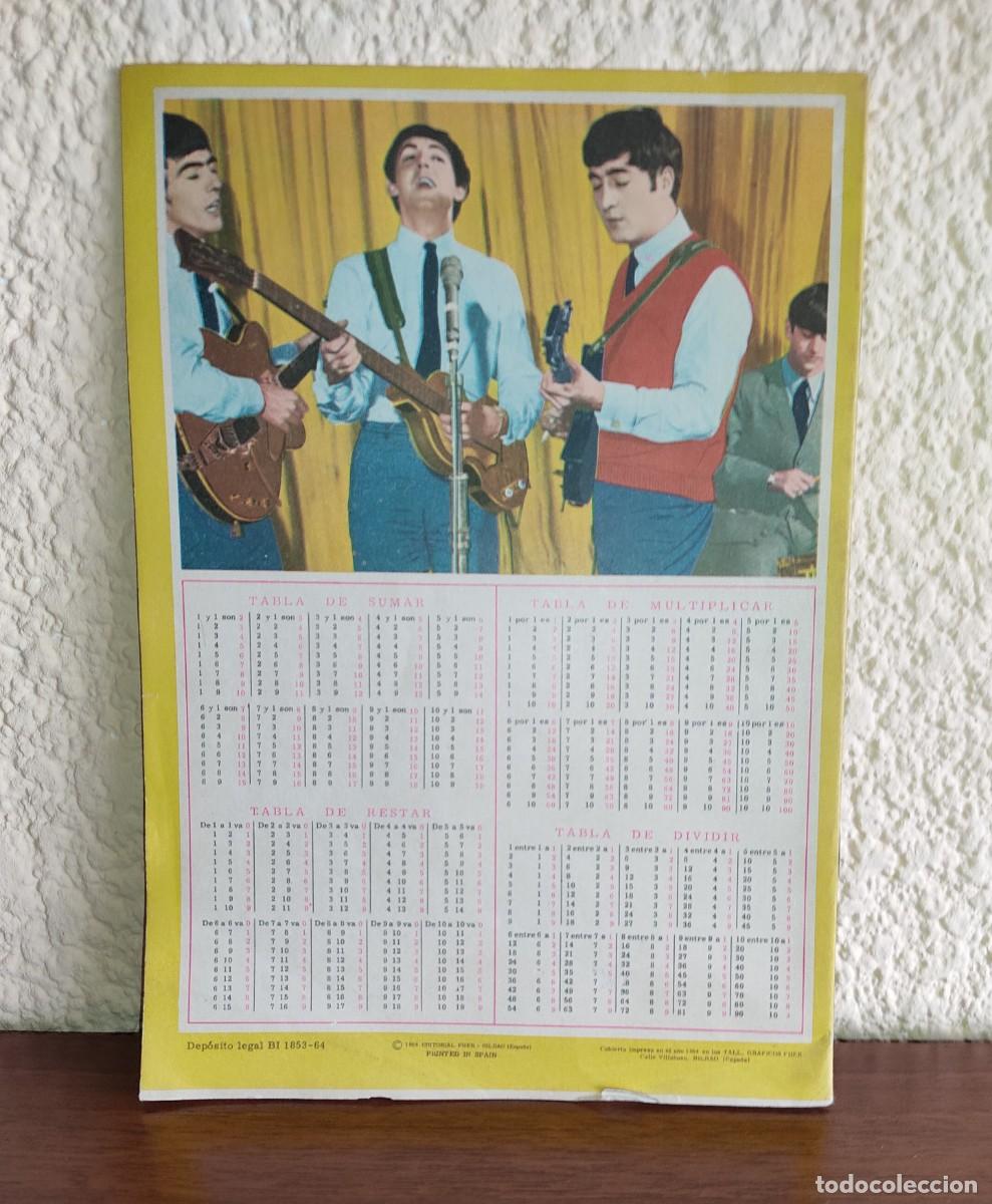 Libros de segunda mano: Cuaderno escolar N&ordm;16 The Beatles 1964 - Foto 2