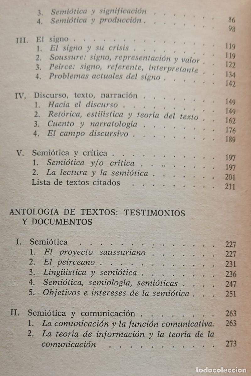 Libros de segunda mano: F. Casetti-Introducci&oacute;n a la semi&oacute;tica. - Foto 3