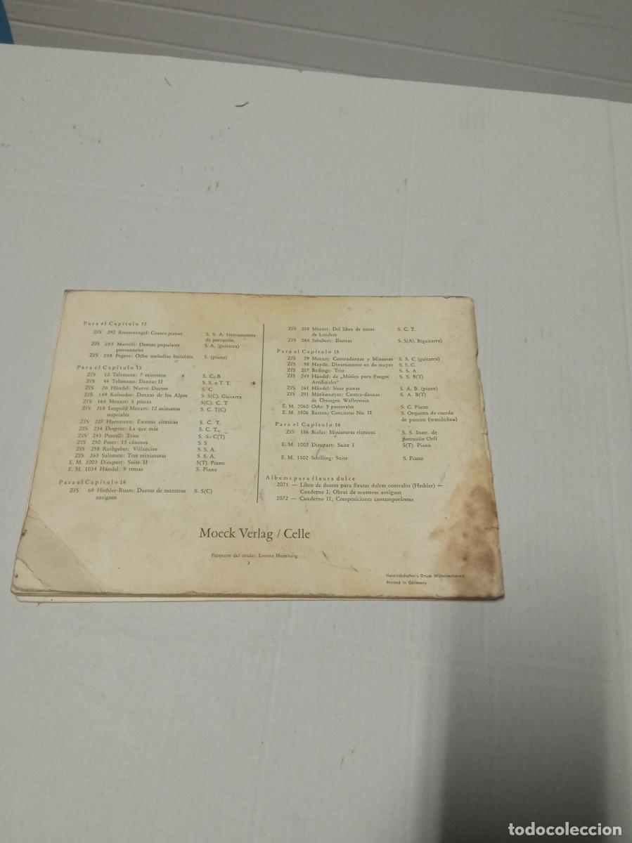 Libros de segunda mano: M&Eacute;TODO PARA TOCAR LA FLAUTA DULCE SOPRANO - Foto 3