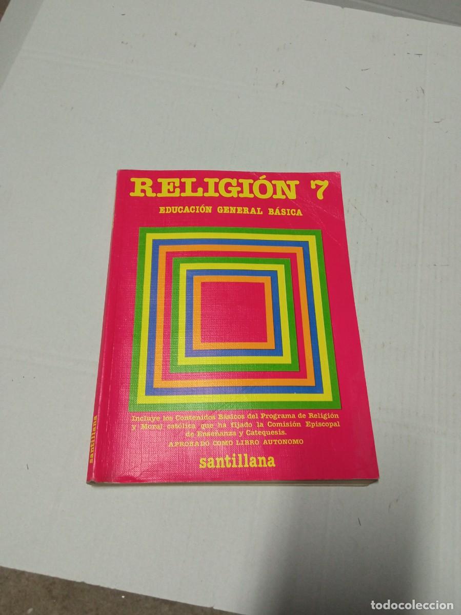 Libros de segunda mano: LIBRO DE RELIGION 7 E.G.B SANTILLANA - Foto 1