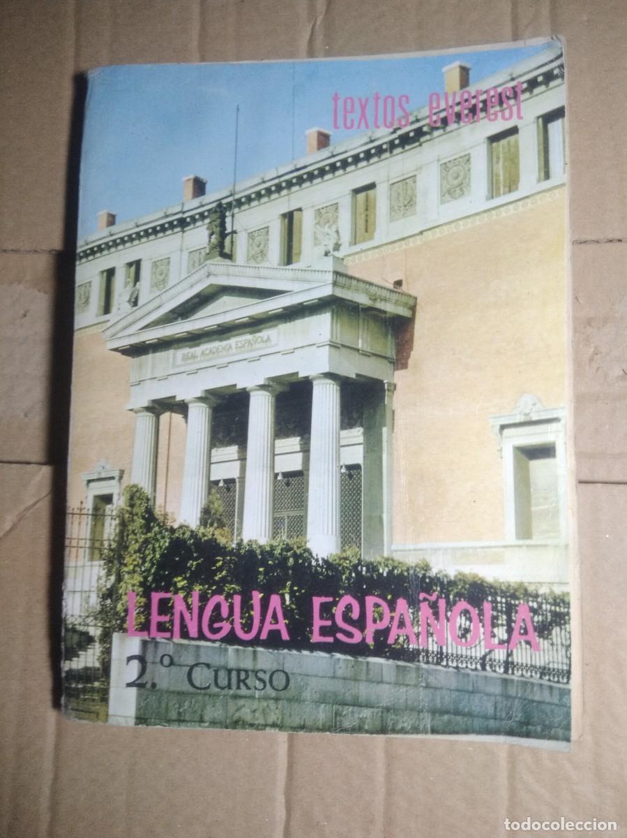 Libros de segunda mano: Libro Texto Lengua Espa&ntilde;ola 2 curso- Textos Everest - Foto 1