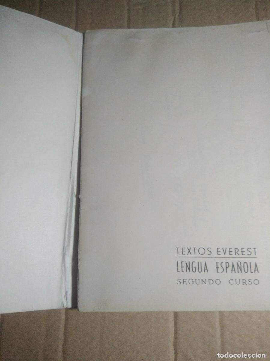 Libros de segunda mano: Libro Texto Lengua Espa&ntilde;ola 2 curso- Textos Everest - Foto 2