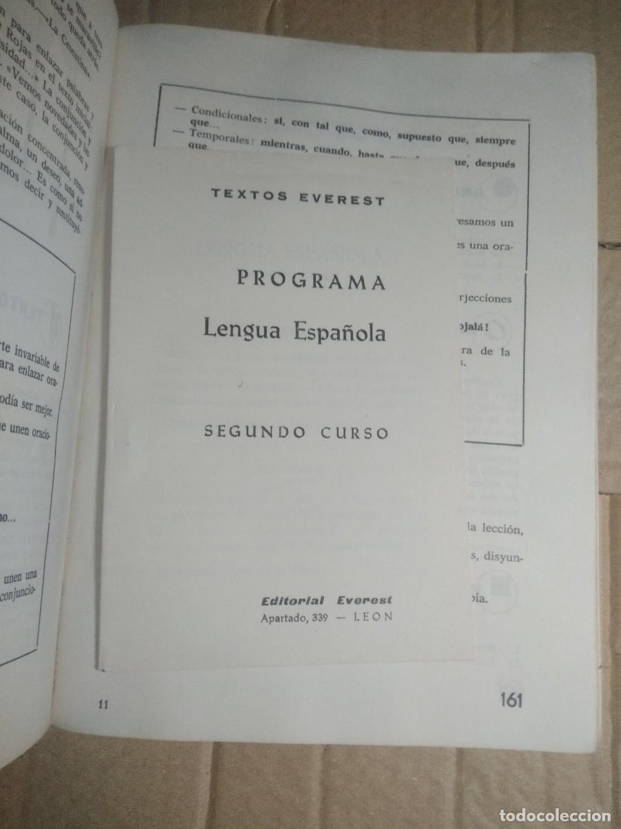 Libros de segunda mano: Libro Texto Lengua Espa&ntilde;ola 2 curso- Textos Everest - Foto 5