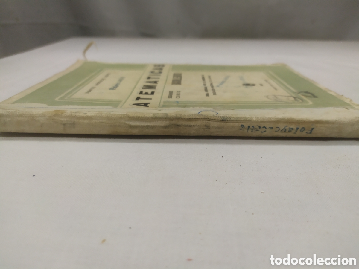 Libros de segunda mano: Matem&aacute;ticas. Segundo de bachillerato. Editorial Prieto, 1958 - Foto 2