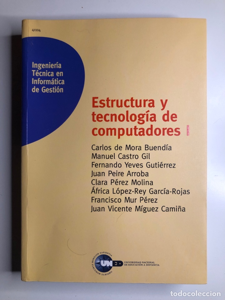 Libros de segunda mano: ESTRUCTURA Y TECNOLOG&Iacute;A DE COMPUTADORES I - Foto 1