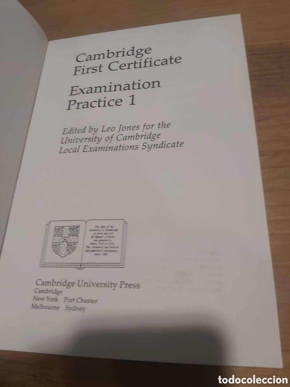 Libros de segunda mano: Cambridge certificado examen pratice 1 ingl&eacute;s - Foto 2