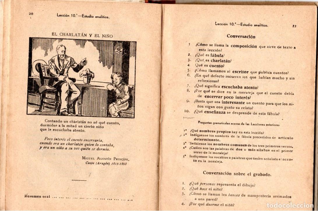 Libros de segunda mano: LECCIONES DE LENGUA ESPA&Ntilde;OLA PRIMER GRADO CURSO ELEMENTAL **** EDICIONES BRU&Ntilde;O - Foto 3