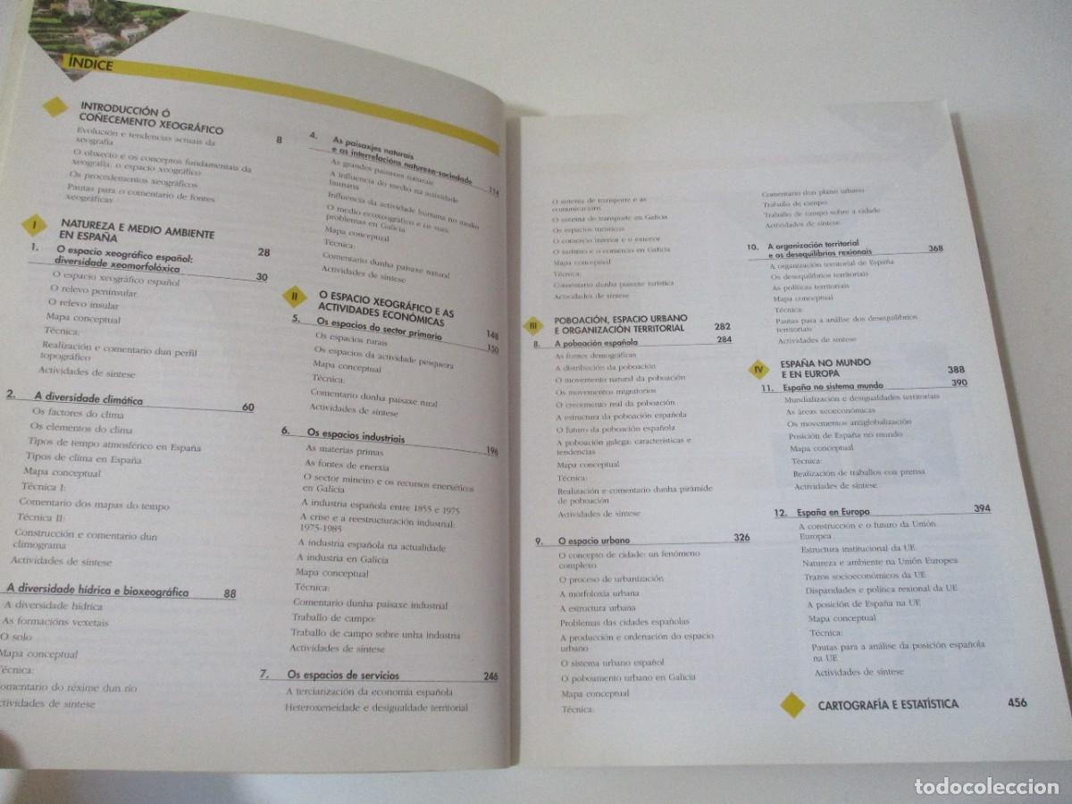 Libros de segunda mano: 2 XEOGRAF&Iacute;A BACHARELATO W17254 - Foto 2