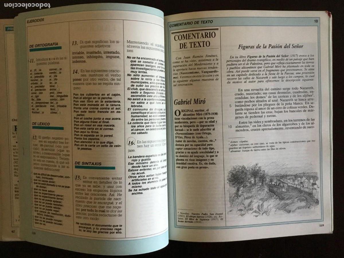 Libros de segunda mano: LENGUA ESPA&Ntilde;OLA 1&ordm;BACHILLERATO - Foto 7