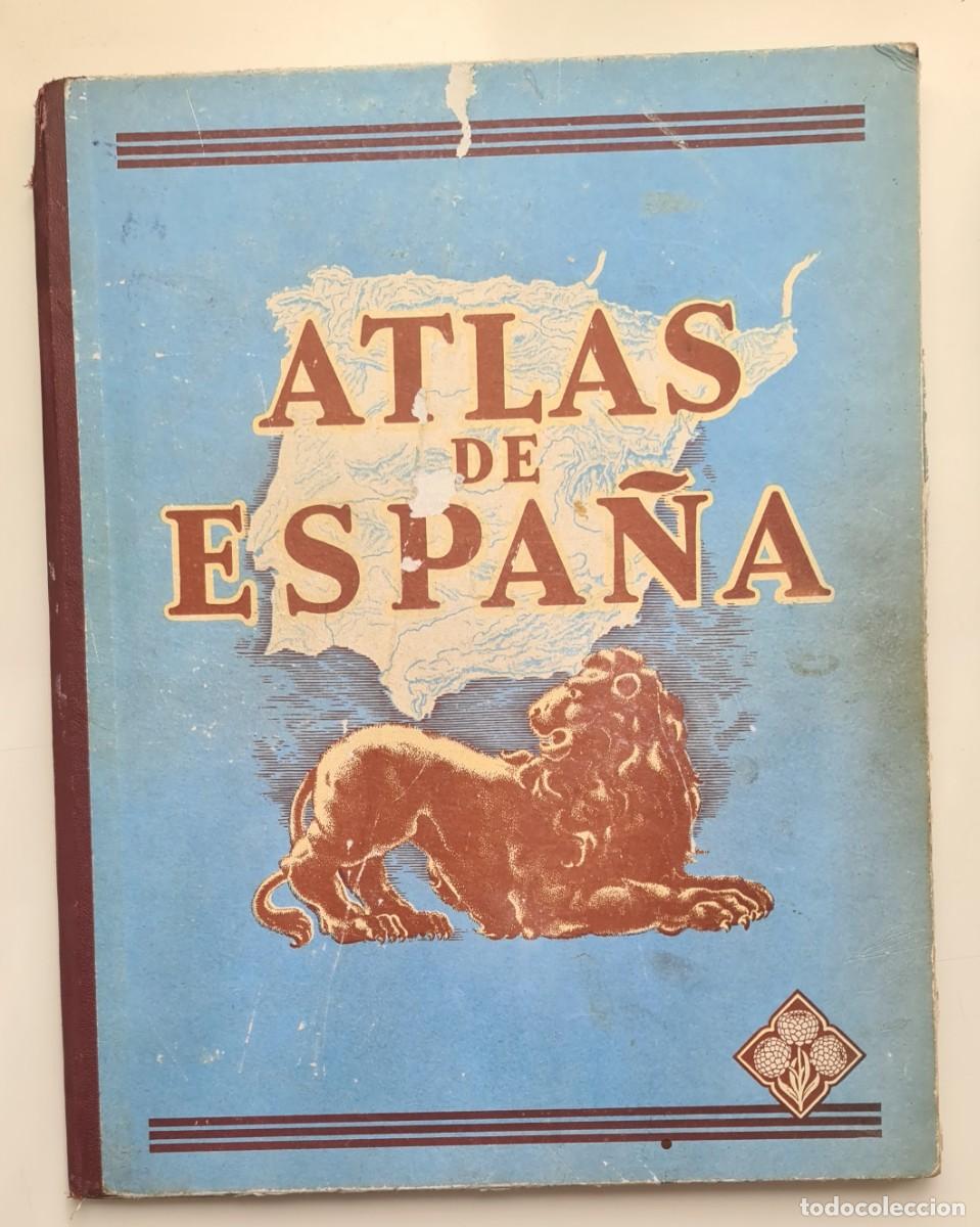 Libros de segunda mano: Atlas Espa&ntilde;a. Editorial Luis Vives. 1973 - Foto 1