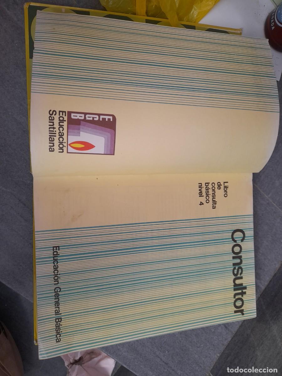 Libros de segunda mano: Libro EGB Educaci&oacute;n General B&aacute;sica Santillana Consultor 4 - Foto 2