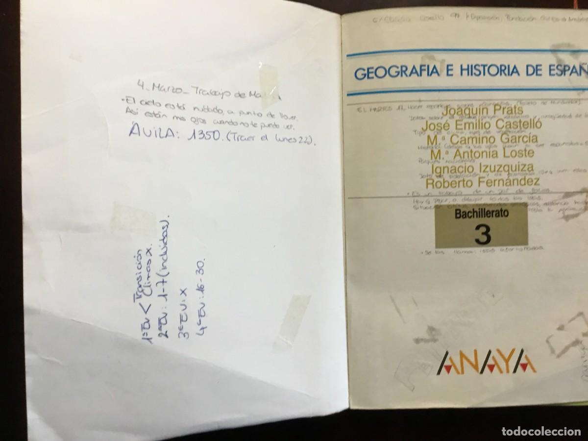 Libros de segunda mano: GEOGRAFIA E HISTORIA DE ESPA&Ntilde;A - Foto 2