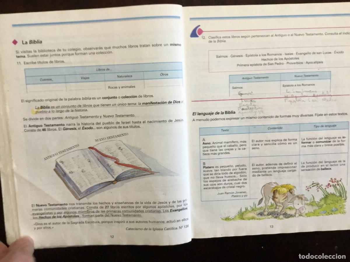 Libros de segunda mano: RELIGION CATOLICA 5&ordm; PRIMARIA - Foto 3