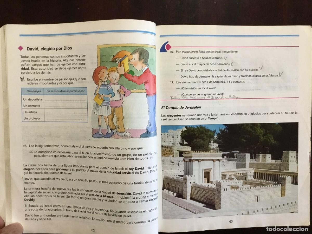 Libros de segunda mano: RELIGION CATOLICA 5&ordm; PRIMARIA - Foto 4