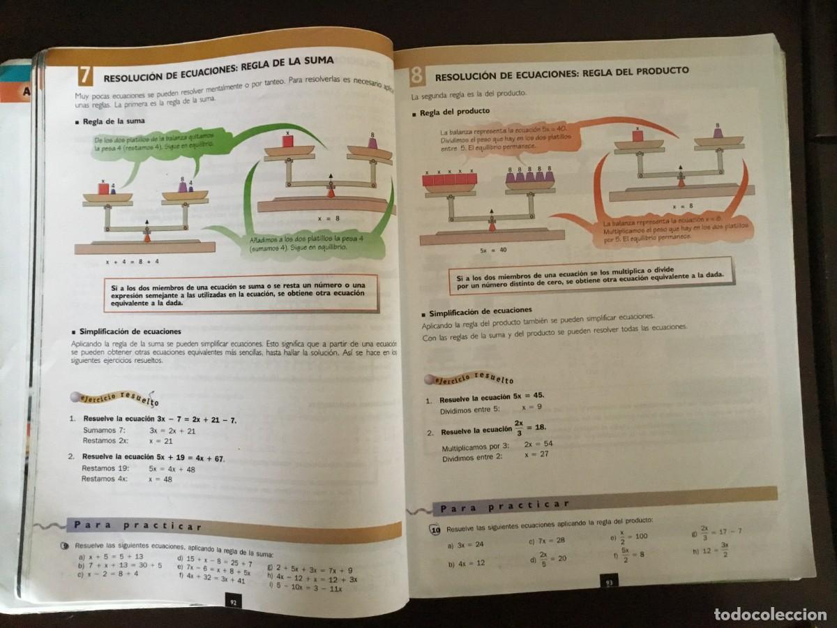 Libros de segunda mano: ARITMOS. MATEMATICAS 2&ordm; ESO. ED. SM - Foto 4