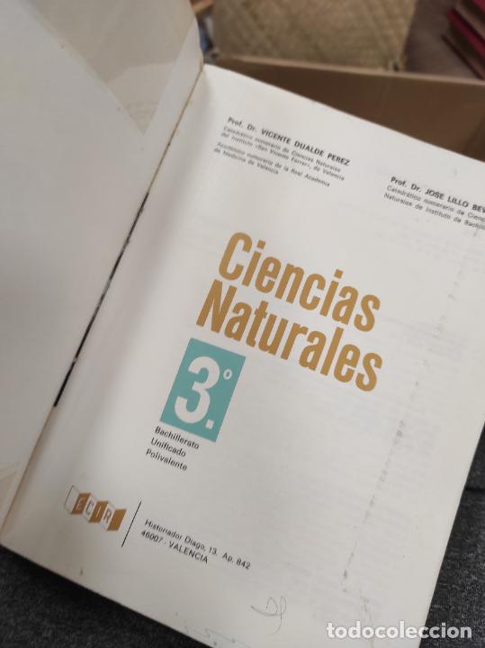 Libros de segunda mano: Ciencias naturales 3 BUP Ecir - Foto 2