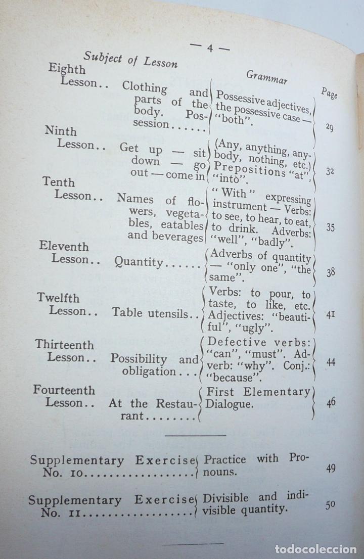 Libros de segunda mano: English First Book (Berlitz Method, 1960) - Foto 3