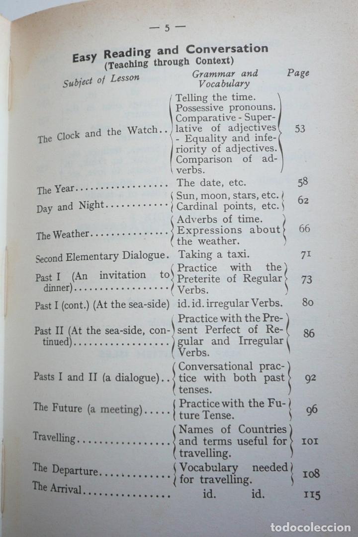 Libros de segunda mano: English First Book (Berlitz Method, 1960) - Foto 4