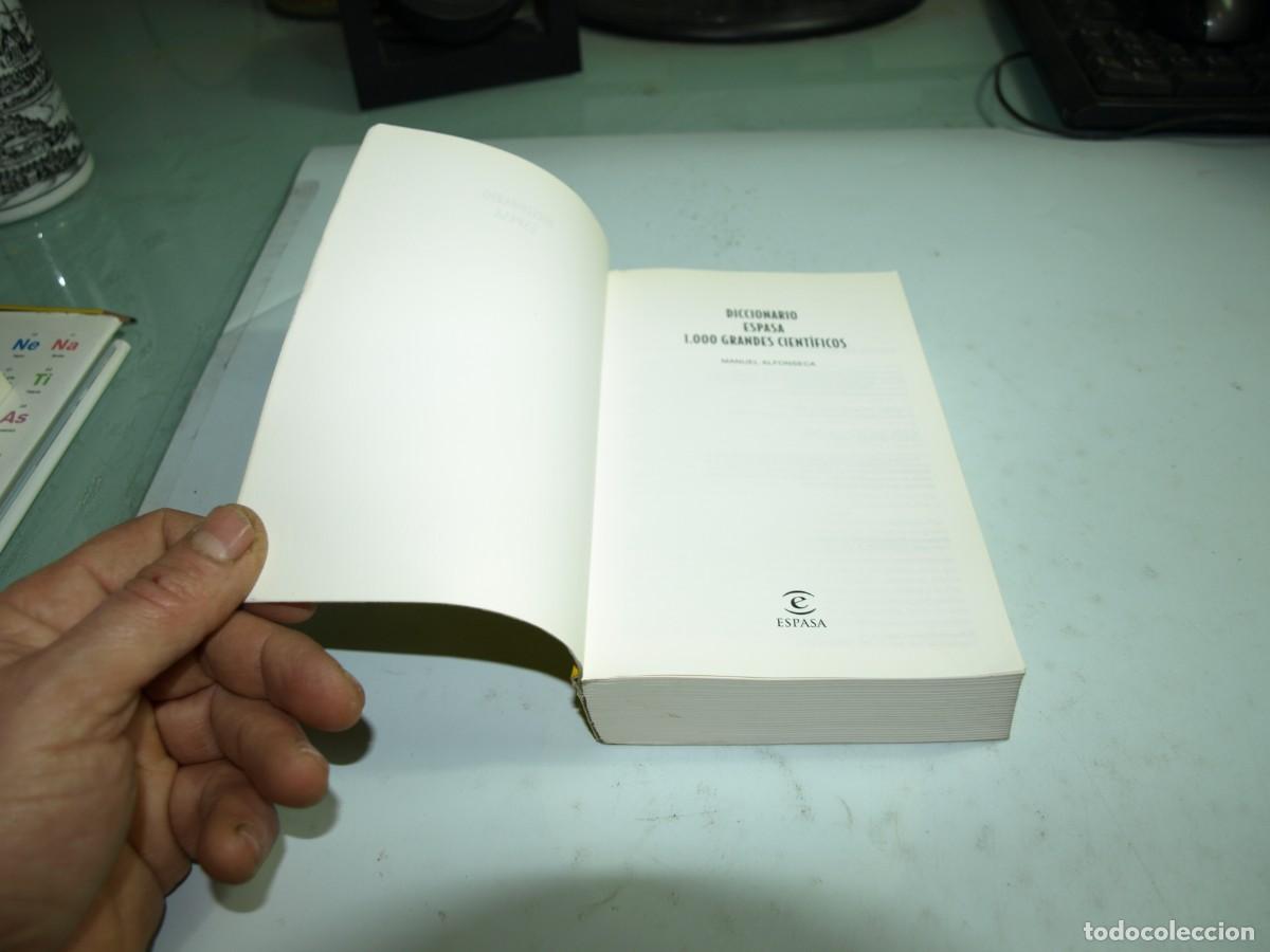Libros de segunda mano: Diccionario Espasa, 1000 grandes cientificos - Foto 2