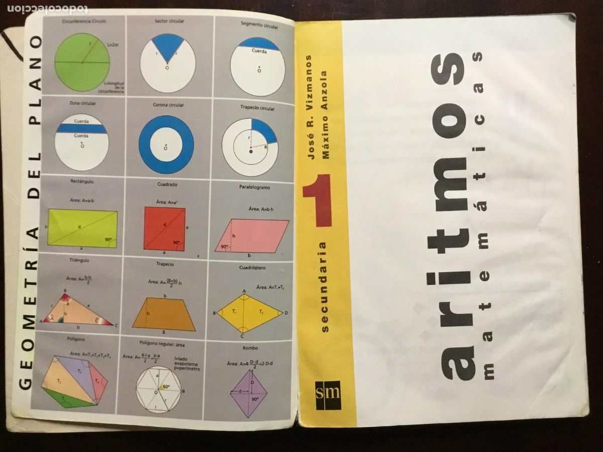 Libros de segunda mano: ARITMOS. MATEMATICAS 1&ordm; ESO. ED. SM - Foto 3