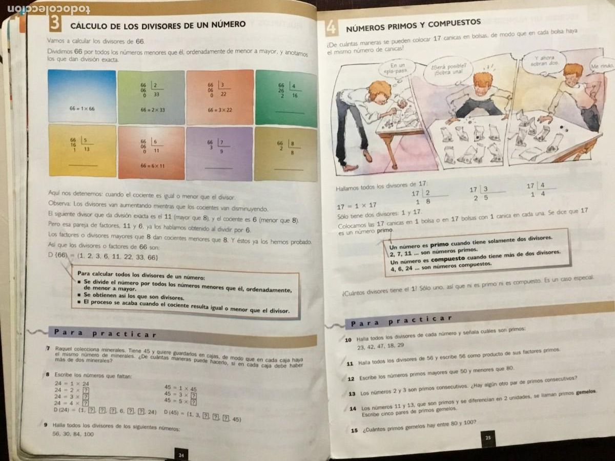 Libros de segunda mano: ARITMOS. MATEMATICAS 1&ordm; ESO. ED. SM - Foto 4