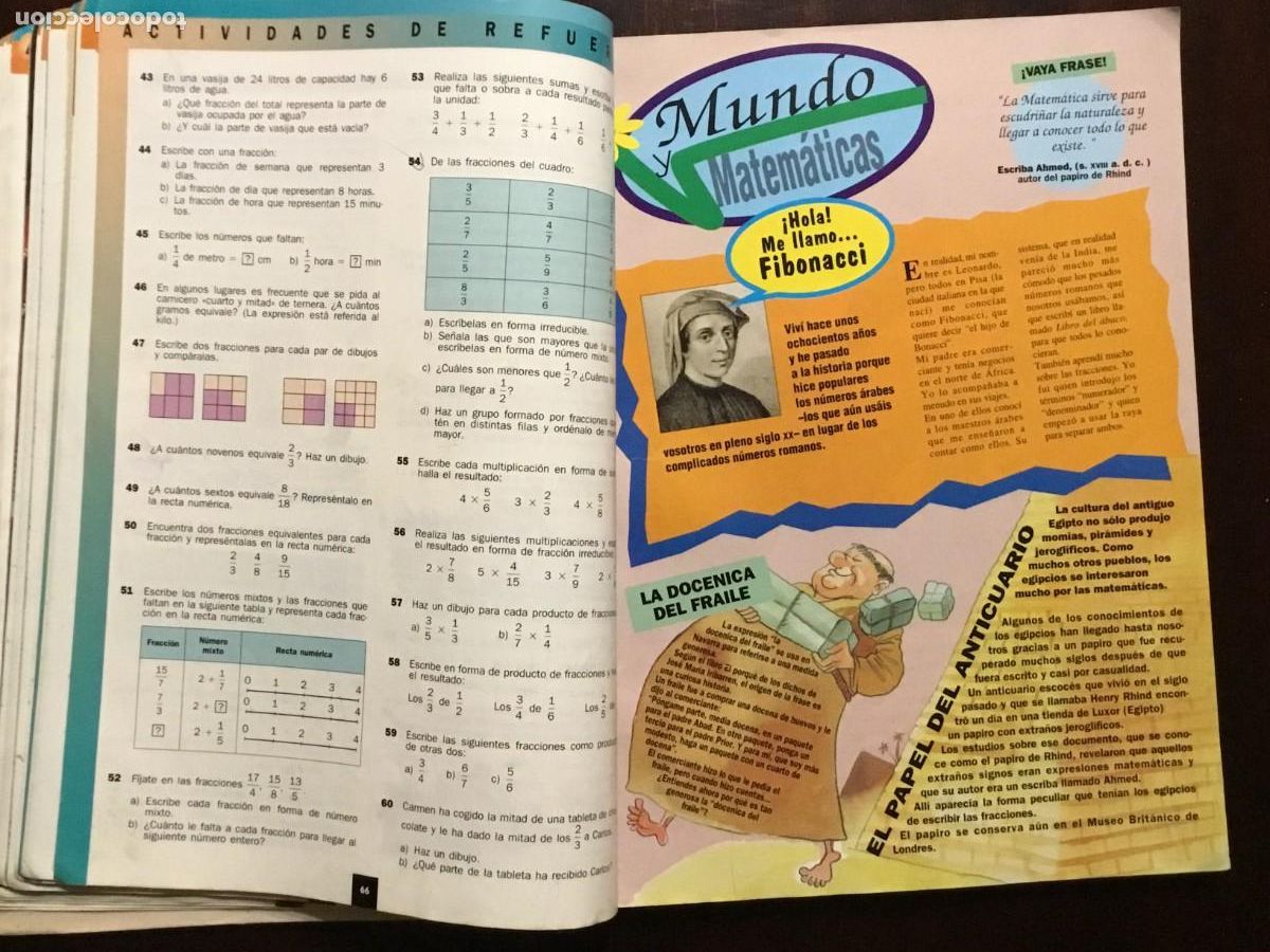 Libros de segunda mano: ARITMOS. MATEMATICAS 1&ordm; ESO. ED. SM - Foto 6