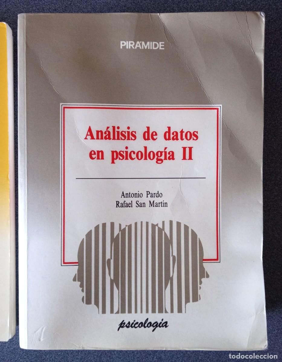 Libros de segunda mano: Lote libros An&aacute;lisis De Datos En Psicolog&iacute;a - Foto 3