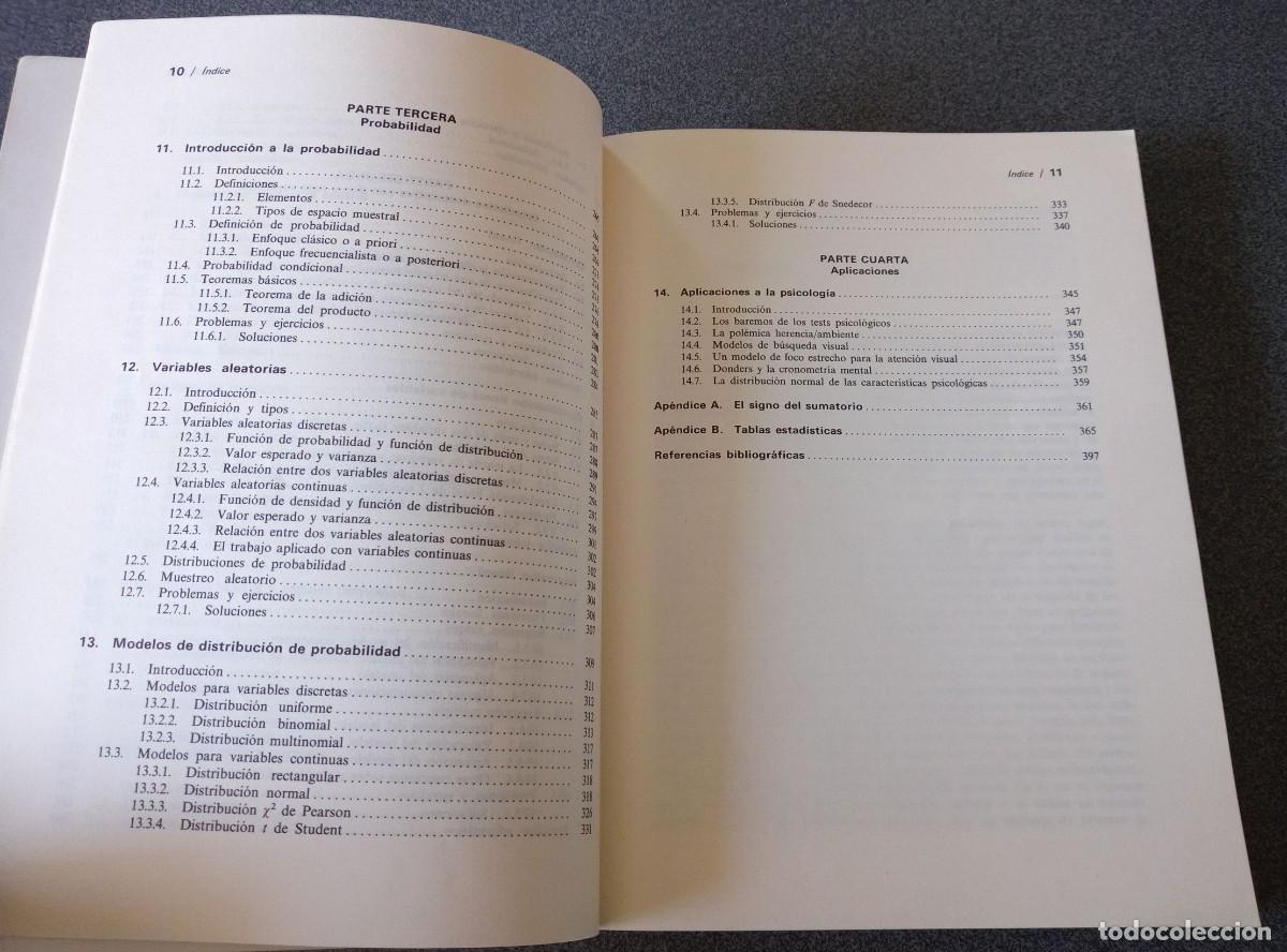 Libros de segunda mano: Lote libros An&aacute;lisis De Datos En Psicolog&iacute;a - Foto 9