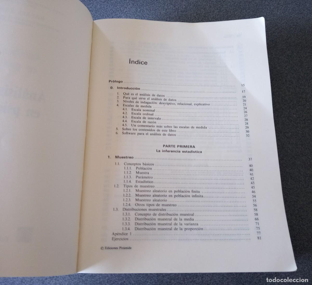 Libros de segunda mano: Lote libros An&aacute;lisis De Datos En Psicolog&iacute;a - Foto 14