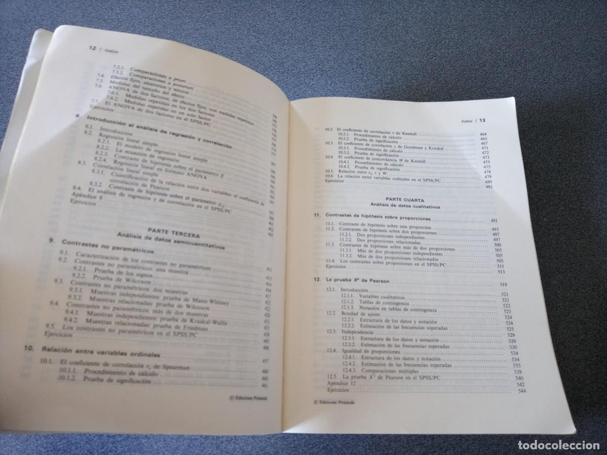 Libros de segunda mano: Lote libros An&aacute;lisis De Datos En Psicolog&iacute;a - Foto 16