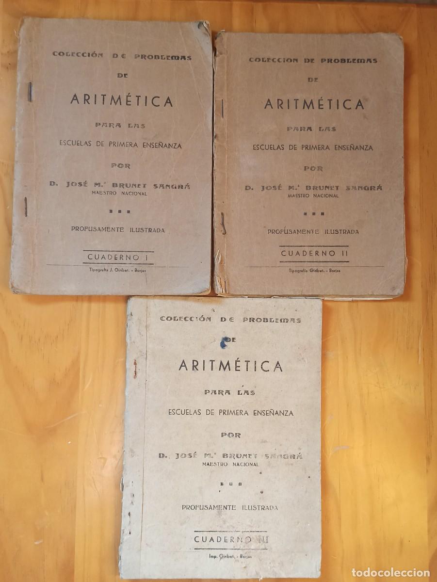 Libros de segunda mano: Libros Colecci&oacute;n de problemas de aritm&eacute;tica - Foto 1