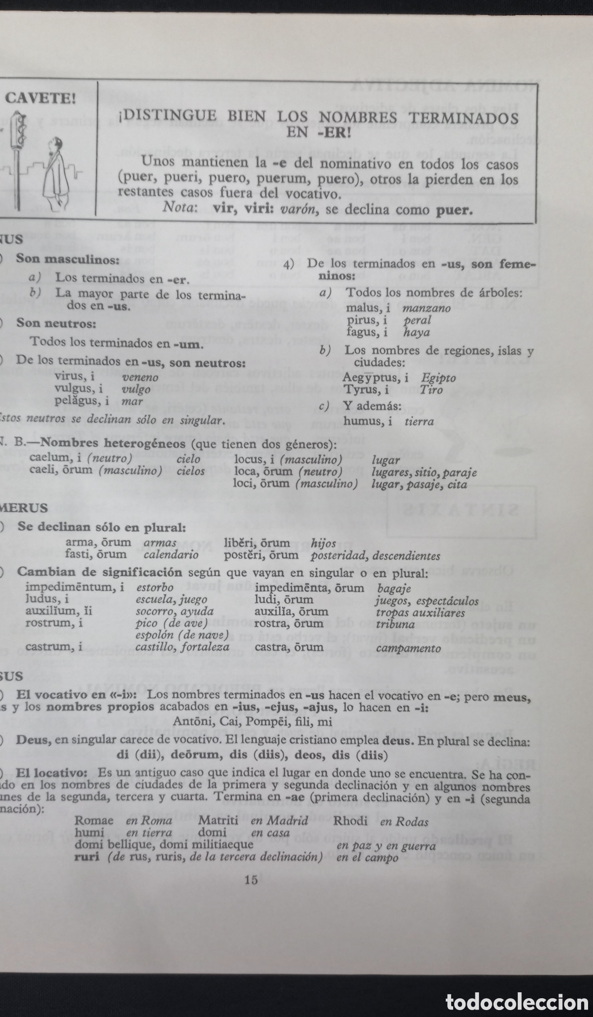 Libros de segunda mano: GRAECIA ET ROMA. ED. COCULSA, 1963 Gram&aacute;tica y Textos Latinos - Foto 4