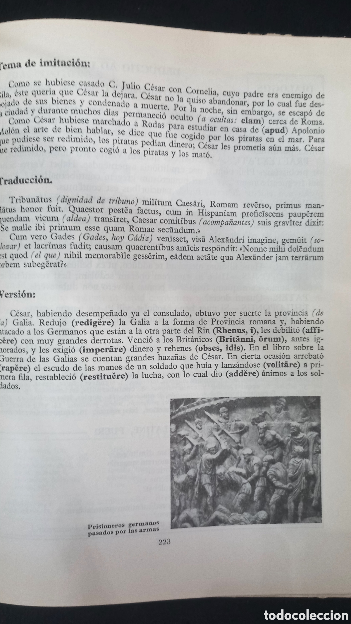 Libros de segunda mano: GRAECIA ET ROMA. ED. COCULSA, 1963 Gram&aacute;tica y Textos Latinos - Foto 5